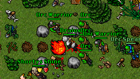 Draius on screen