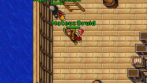 Mateuz Druid on screen
