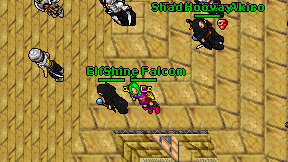 Shine Falcom on screen