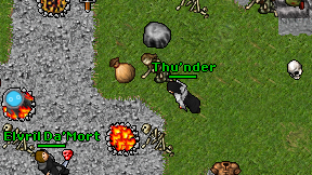 Thu'nder on screen