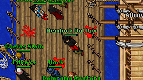 Hemlock Outlaw on screen