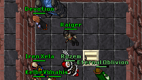 Raiger on screen