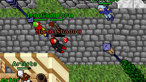Mistic Shadow on screen
