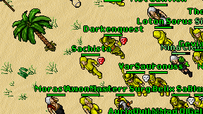 Darkenquest on screen