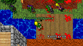 Wisping Odyssey on screen