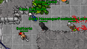 Dark Mesenger on screen