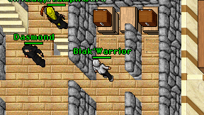 Blak'Warrior on screen