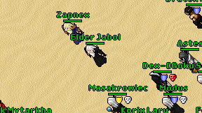 Elder Jabol on screen