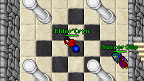 Elder'Cryn on screen