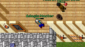 Adagio Master on screen