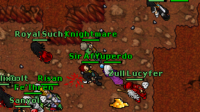Knightmare on screen