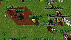 Rettaen on screen