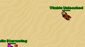 Wimblo Unleashed on screen