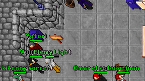 Elemy Light on screen