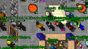 Warrior guost on screen