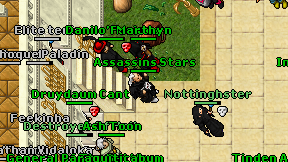 Assassins Stars on screen