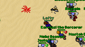 Lafty on screen