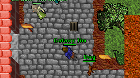Galaxy Jim on screen