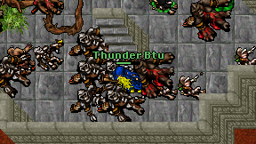 Thunder Btu on screen