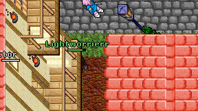 Lightworrierr on screen