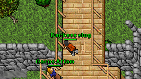Darkess slug on screen