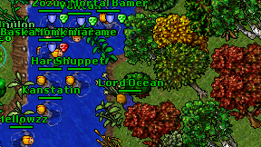 Lord Ocean on screen