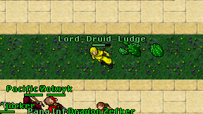 Lord-Druid-Ludge on screen