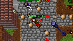 Habujento on screen