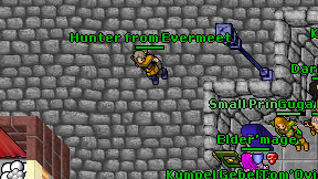 Hunter from Evermeet on screen
