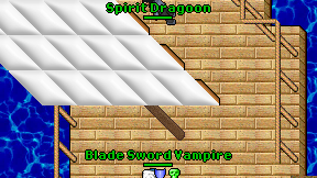 Spirit Dragoon on screen
