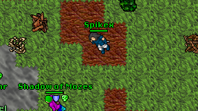 Spikex on screen