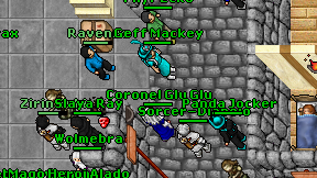 Coronel Glu Glu on screen