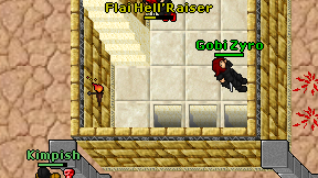 Flai Hell'Raiser on screen