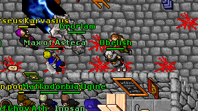 Obelish on screen