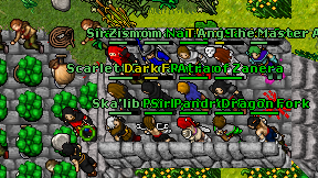 Dark Fray on screen