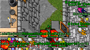Radery on screen