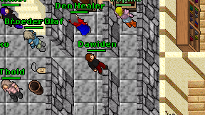 Dawiden on screen