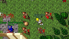 Ipizzle on screen