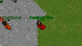Kamil de'fire on screen