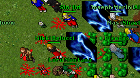 Lord Montana on screen
