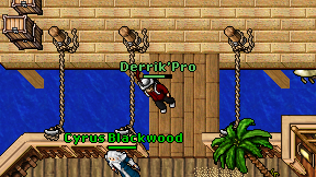 Derrik'Pro on screen