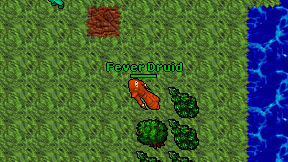 Fever Druid on screen