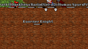 Koorner Knight on screen