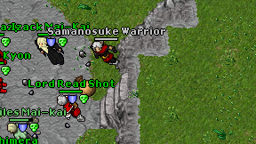 Samanosuke Warrior on screen