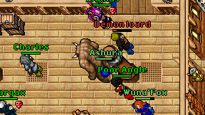 Demon loard on screen