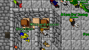 Wizzard slayer on screen