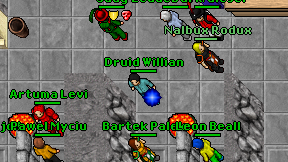 Druid Willian on screen