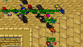 Skull'Azakura on screen