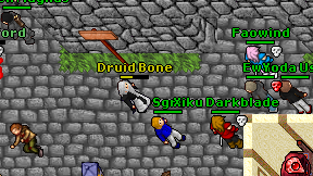 Druid Bone on screen