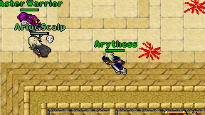 Arythess on screen